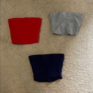 3 tube tops